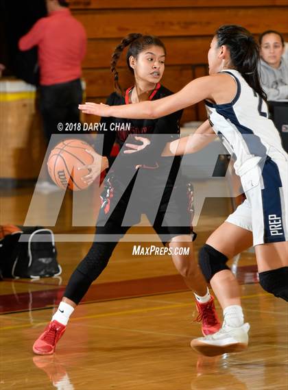 Thumbnail 2 in Arleta vs. Flintridge Prep (La Canada Tournament) photogallery.