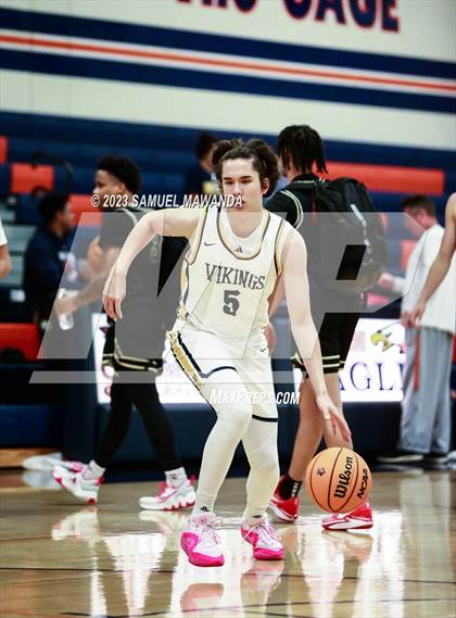 Thumbnail 1 in Santa Monica vs Oak Park (8th Annual West Valley Tip-Off Classic) photogallery.