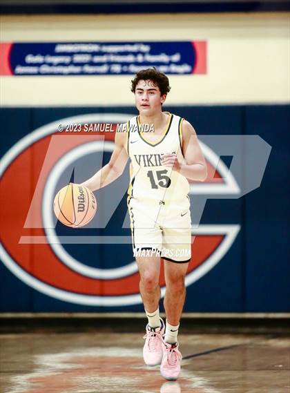 Thumbnail 1 in Santa Monica vs Oak Park (8th Annual West Valley Tip-Off Classic) photogallery.