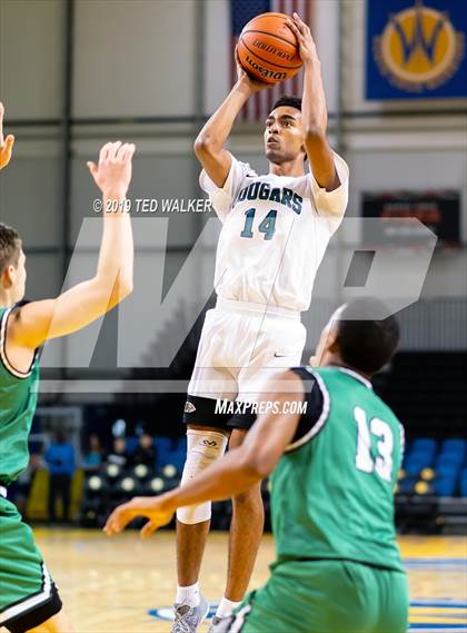 Thumbnail 3 in Christopher vs. St. Mary's (S.C. Warriors/Aptos Tournament) photogallery.