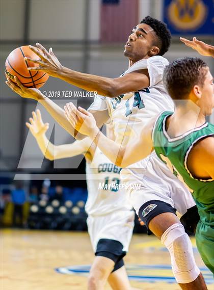 Thumbnail 3 in Christopher vs. St. Mary's (S.C. Warriors/Aptos Tournament) photogallery.