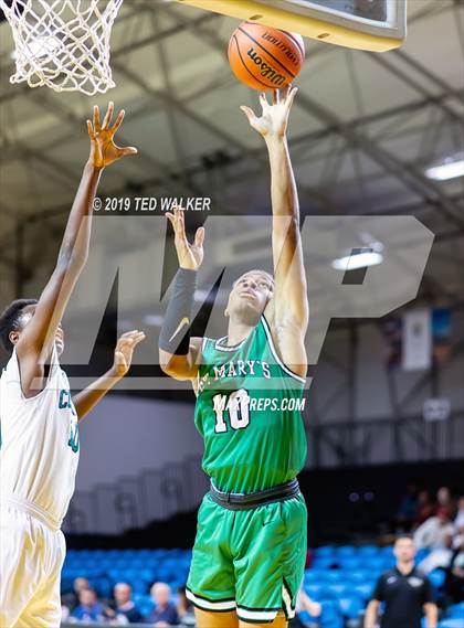 Thumbnail 3 in Christopher vs. St. Mary's (S.C. Warriors/Aptos Tournament) photogallery.