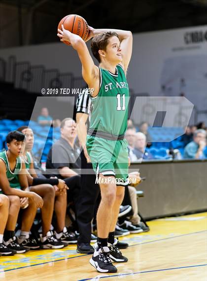 Thumbnail 1 in Christopher vs. St. Mary's (S.C. Warriors/Aptos Tournament) photogallery.