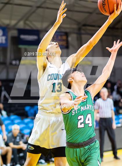 Thumbnail 1 in Christopher vs. St. Mary's (S.C. Warriors/Aptos Tournament) photogallery.