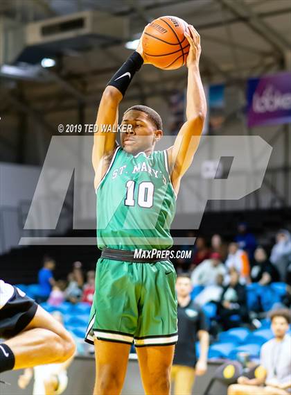 Thumbnail 2 in Christopher vs. St. Mary's (S.C. Warriors/Aptos Tournament) photogallery.