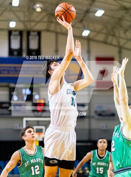 Thumbnail 2 in Christopher vs. St. Mary's (S.C. Warriors/Aptos Tournament) photogallery.