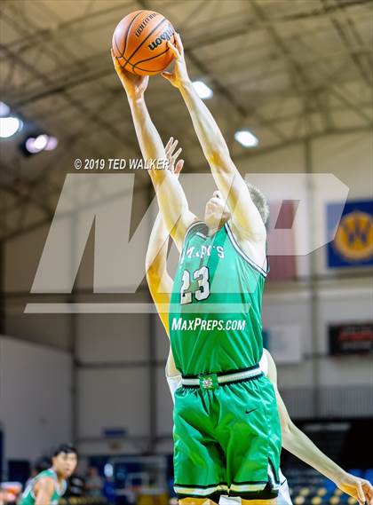 Thumbnail 2 in Christopher vs. St. Mary's (S.C. Warriors/Aptos Tournament) photogallery.