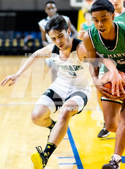 Thumbnail 3 in Christopher vs. St. Mary's (S.C. Warriors/Aptos Tournament) photogallery.