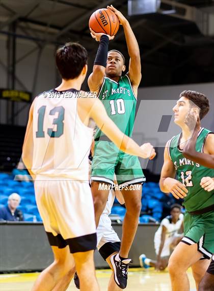 Thumbnail 2 in Christopher vs. St. Mary's (S.C. Warriors/Aptos Tournament) photogallery.