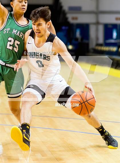 Thumbnail 2 in Christopher vs. St. Mary's (S.C. Warriors/Aptos Tournament) photogallery.