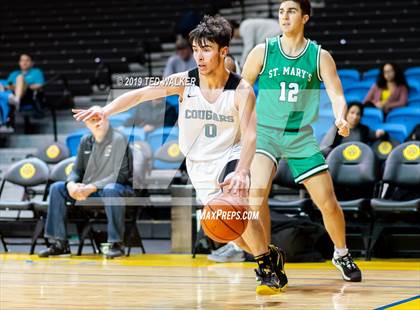 Thumbnail 2 in Christopher vs. St. Mary's (S.C. Warriors/Aptos Tournament) photogallery.