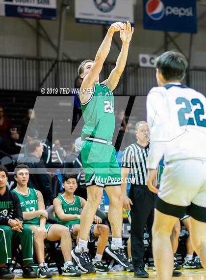 Thumbnail 3 in Christopher vs. St. Mary's (S.C. Warriors/Aptos Tournament) photogallery.