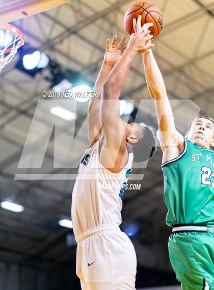 Thumbnail 2 in Christopher vs. St. Mary's (S.C. Warriors/Aptos Tournament) photogallery.
