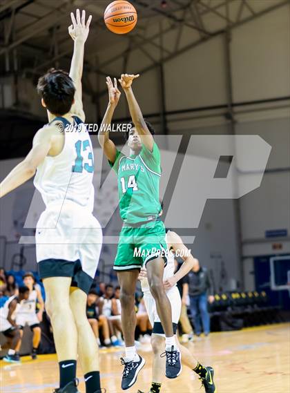 Thumbnail 2 in Christopher vs. St. Mary's (S.C. Warriors/Aptos Tournament) photogallery.