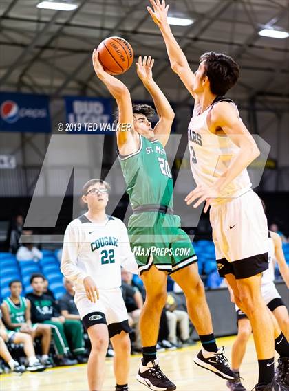 Thumbnail 1 in Christopher vs. St. Mary's (S.C. Warriors/Aptos Tournament) photogallery.
