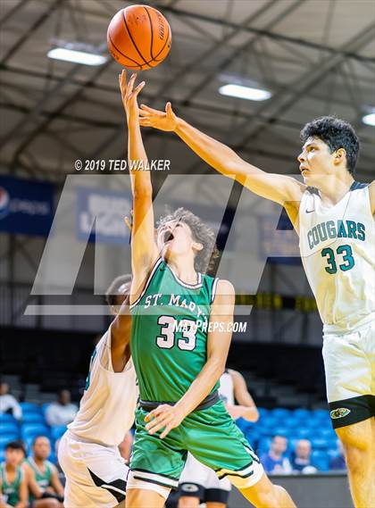 Thumbnail 2 in Christopher vs. St. Mary's (S.C. Warriors/Aptos Tournament) photogallery.