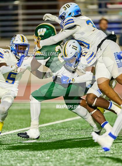 Thumbnail 2 in Worthing vs. Chapel Hill (UIL 4A D1 Football Area) photogallery.