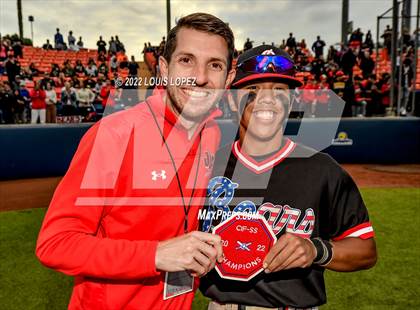 Thumbnail 3 in Moreno Valley @ Burroughs (CIF SS DIV 5 Championship Awards) photogallery.