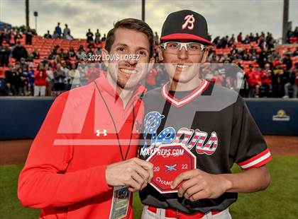 Thumbnail 2 in Moreno Valley @ Burroughs (CIF SS DIV 5 Championship Awards) photogallery.