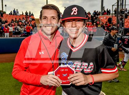 Thumbnail 1 in Moreno Valley @ Burroughs (CIF SS DIV 5 Championship Awards) photogallery.