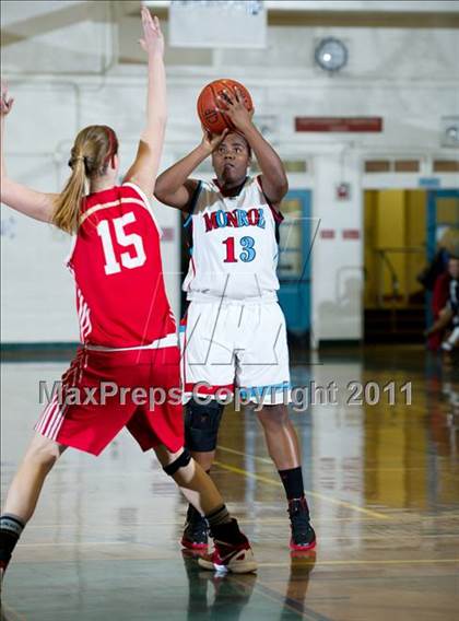 Thumbnail 2 in Monroe vs Orange Lutheran (Santa Barbara Tournament of Champions) photogallery.