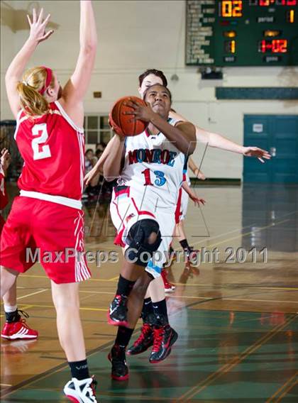 Thumbnail 3 in Monroe vs Orange Lutheran (Santa Barbara Tournament of Champions) photogallery.