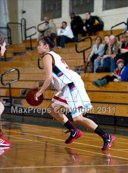 Thumbnail 1 in Monroe vs Orange Lutheran (Santa Barbara Tournament of Champions) photogallery.