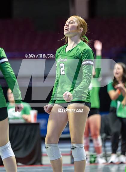 Thumbnail 2 in Williamstown vs. Charleston Catholic (WVSSAC Class AA Quarterfinal) photogallery.