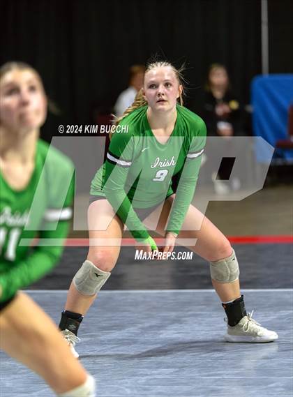 Thumbnail 3 in Williamstown vs. Charleston Catholic (WVSSAC Class AA Quarterfinal) photogallery.