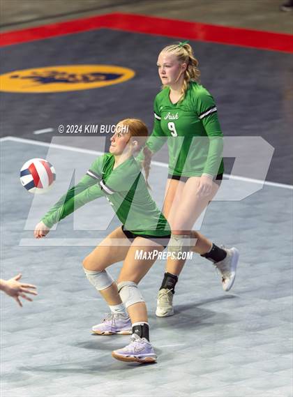 Thumbnail 1 in Williamstown vs. Charleston Catholic (WVSSAC Class AA Quarterfinal) photogallery.
