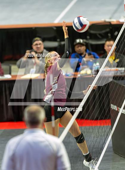 Thumbnail 3 in Williamstown vs. Charleston Catholic (WVSSAC Class AA Quarterfinal) photogallery.