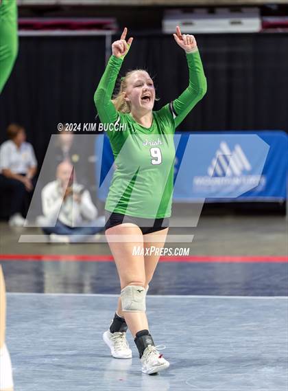 Thumbnail 3 in Williamstown vs. Charleston Catholic (WVSSAC Class AA Quarterfinal) photogallery.