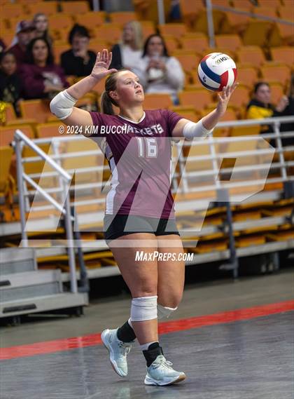 Thumbnail 3 in Williamstown vs. Charleston Catholic (WVSSAC Class AA Quarterfinal) photogallery.