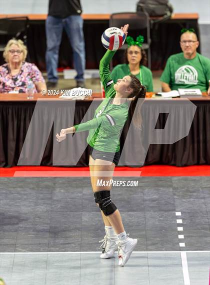 Thumbnail 2 in Williamstown vs. Charleston Catholic (WVSSAC Class AA Quarterfinal) photogallery.