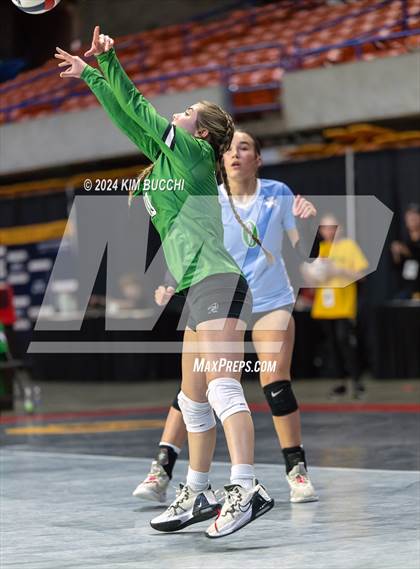 Thumbnail 2 in Williamstown vs. Charleston Catholic (WVSSAC Class AA Quarterfinal) photogallery.