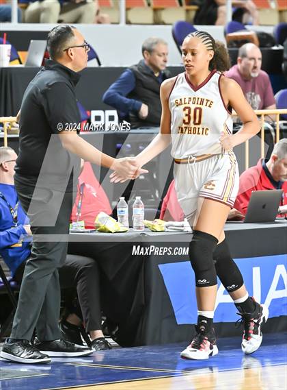 Thumbnail 3 in Salpointe Catholic vs. Mesquite (AIA 4A Final) photogallery.