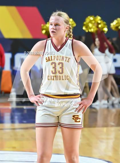 Thumbnail 1 in Salpointe Catholic vs. Mesquite (AIA 4A Final) photogallery.