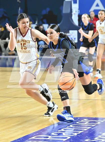 Thumbnail 2 in Salpointe Catholic vs. Mesquite (AIA 4A Final) photogallery.