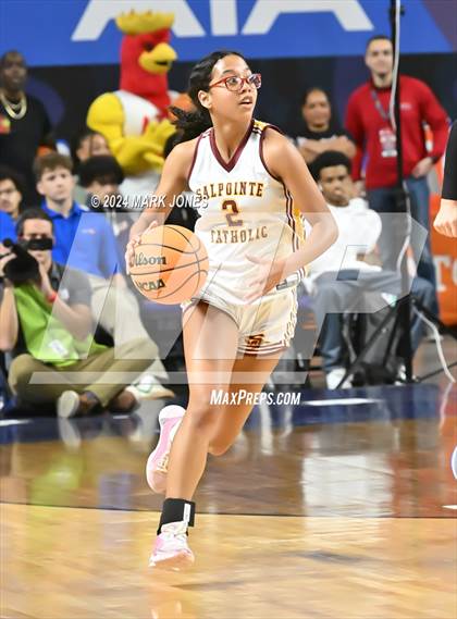 Thumbnail 3 in Salpointe Catholic vs. Mesquite (AIA 4A Final) photogallery.