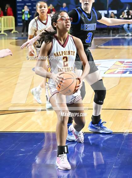 Thumbnail 1 in Salpointe Catholic vs. Mesquite (AIA 4A Final) photogallery.
