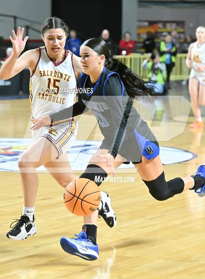 Thumbnail 1 in Salpointe Catholic vs. Mesquite (AIA 4A Final) photogallery.