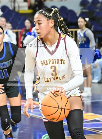 Thumbnail 3 in Salpointe Catholic vs. Mesquite (AIA 4A Final) photogallery.