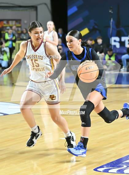Thumbnail 3 in Salpointe Catholic vs. Mesquite (AIA 4A Final) photogallery.