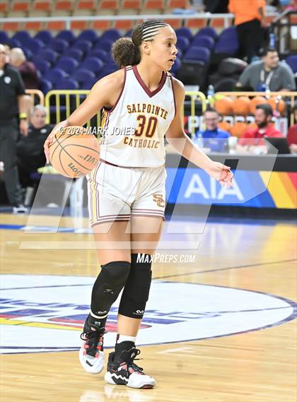 Thumbnail 1 in Salpointe Catholic vs. Mesquite (AIA 4A Final) photogallery.