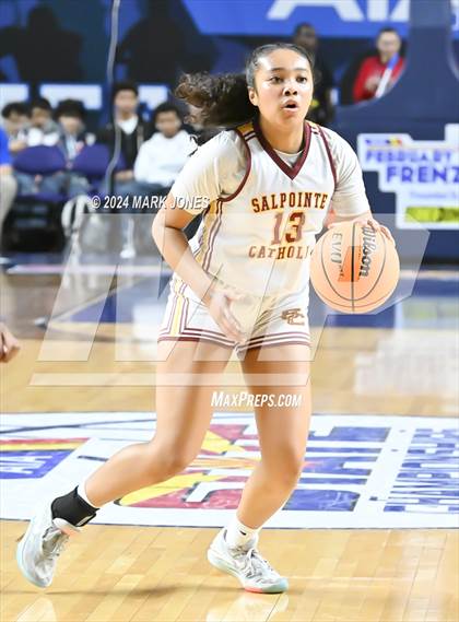Thumbnail 1 in Salpointe Catholic vs. Mesquite (AIA 4A Final) photogallery.