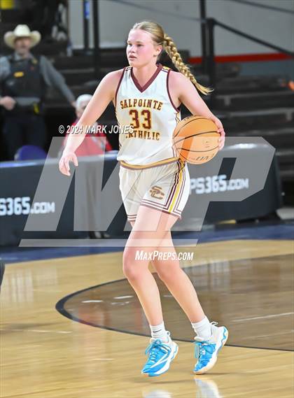 Thumbnail 2 in Salpointe Catholic vs. Mesquite (AIA 4A Final) photogallery.
