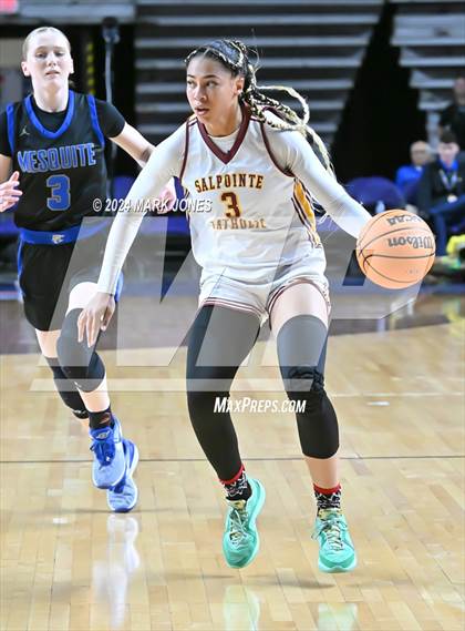 Thumbnail 3 in Salpointe Catholic vs. Mesquite (AIA 4A Final) photogallery.