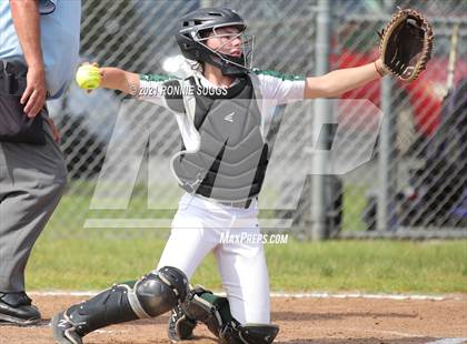 Thumbnail 2 in Hall @ Enfield (CIAC Playoffs Quarterfinals Class LL) photogallery.