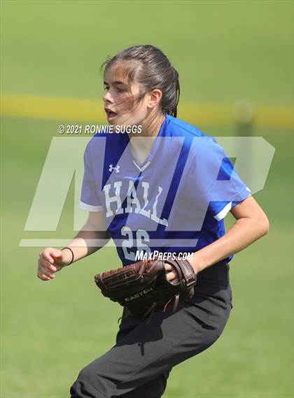 Thumbnail 1 in Hall @ Enfield (CIAC Playoffs Quarterfinals Class LL) photogallery.