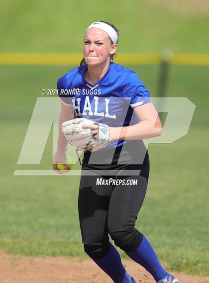 Thumbnail 2 in Hall @ Enfield (CIAC Playoffs Quarterfinals Class LL) photogallery.